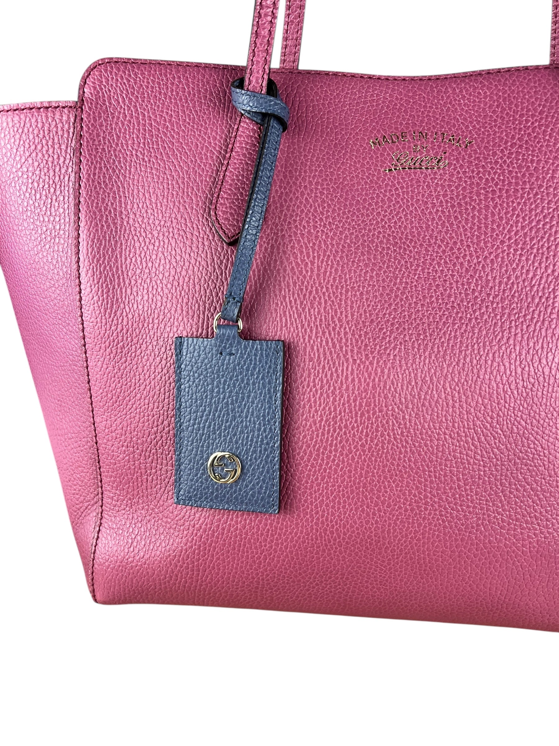 Gucci Large Purple Swing Tote