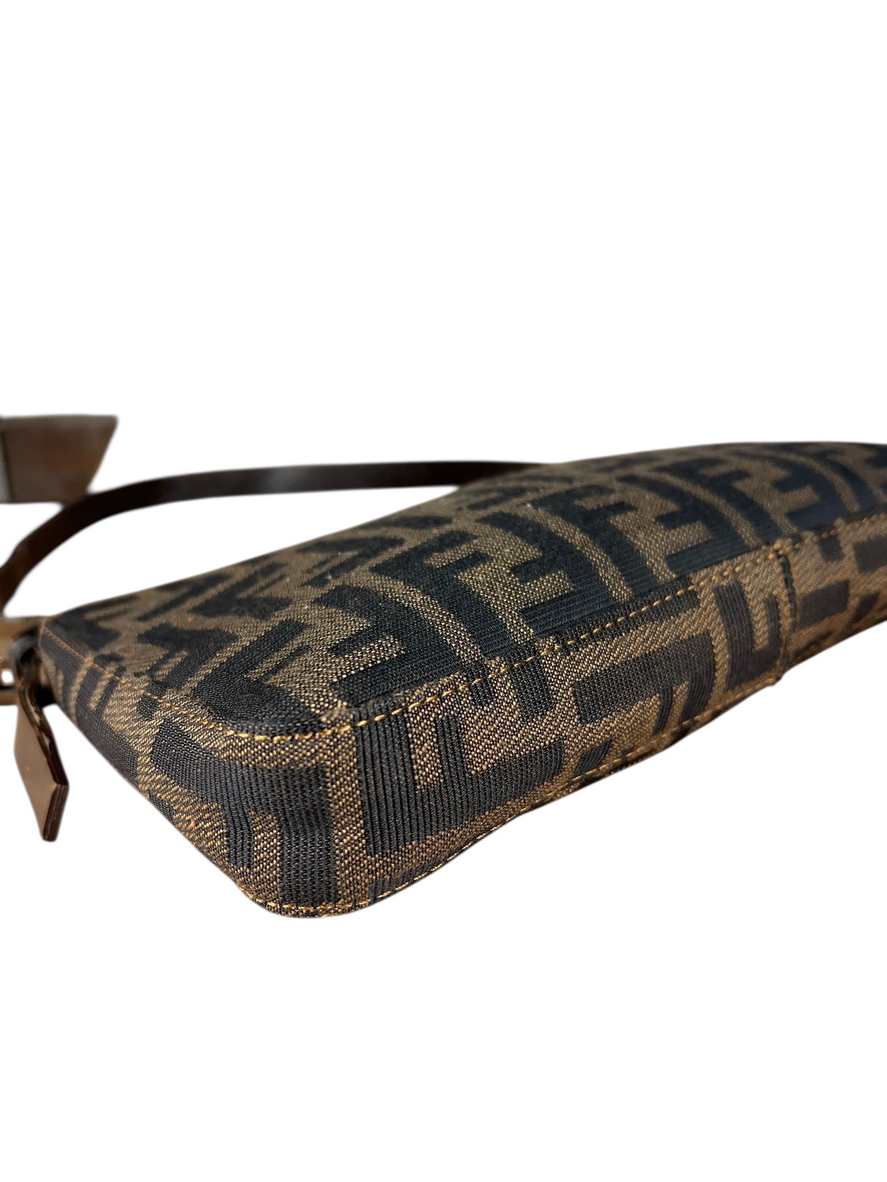 Fendi Vintage Zucca Pochette Shoulder Bag