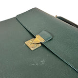 Louis Vuitton Epi Green Top Handle Briefcase