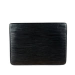 Louis Vuitton Black Epi Leather ID Holder