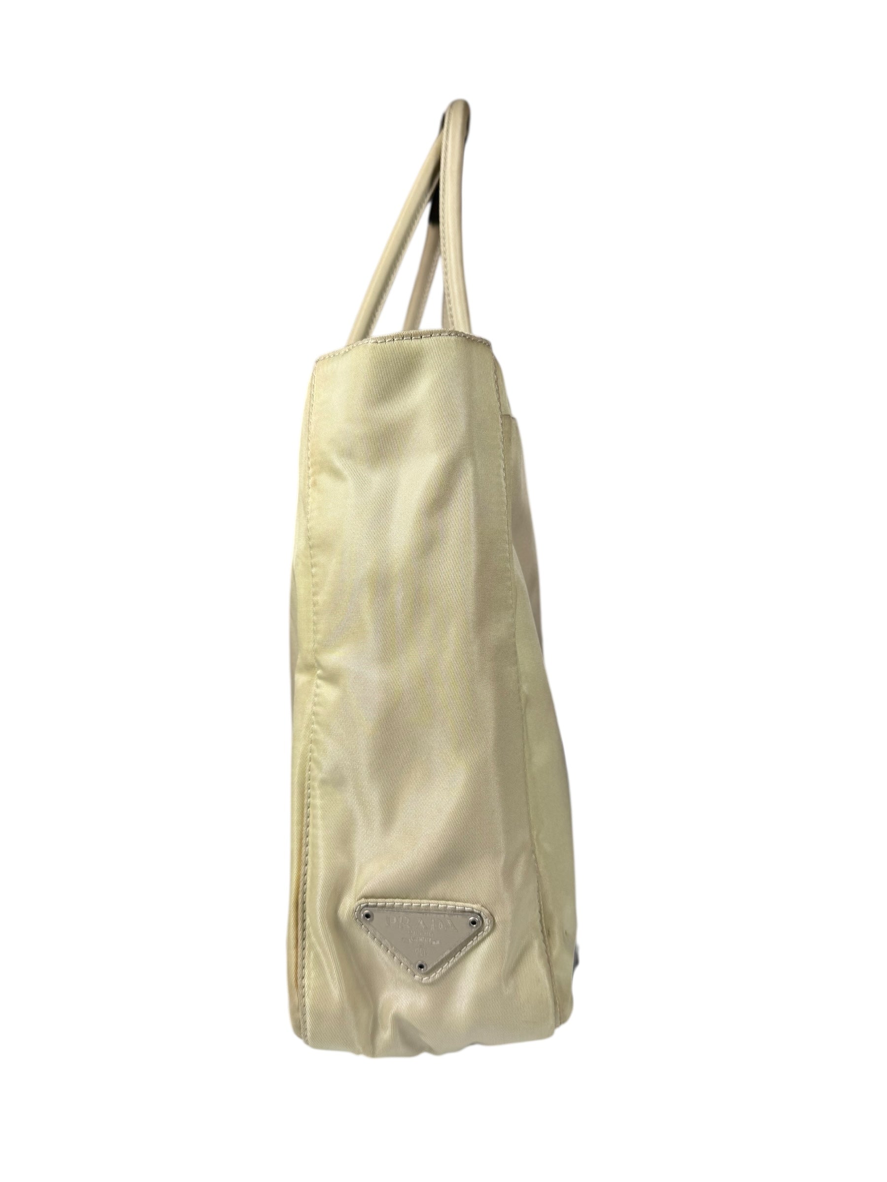 Prada Vintage Nylon Zip Tote