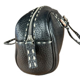Fendi Vintage Leather Selleria Stitch Handbag