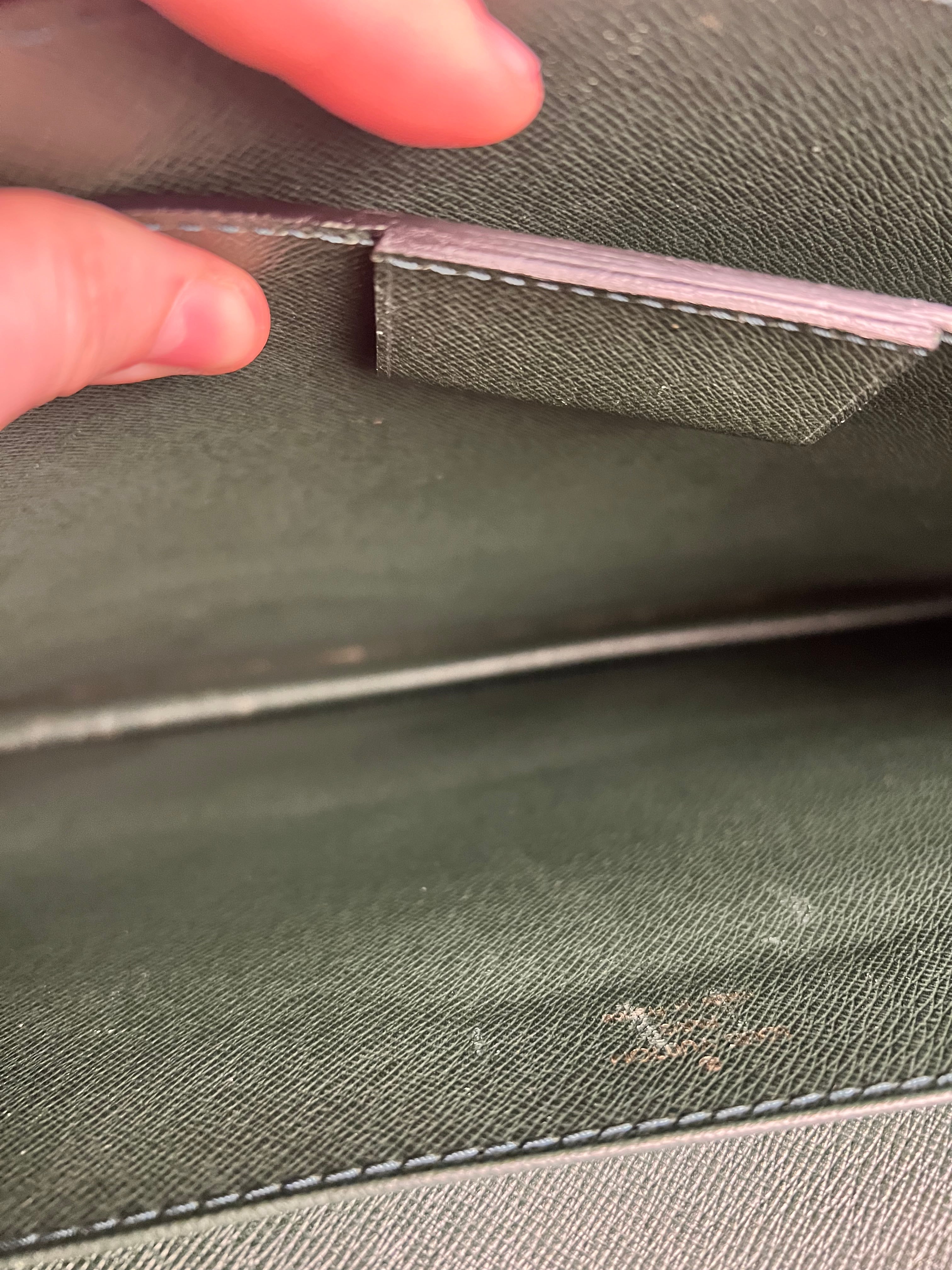 Louis Vuitton Epi Green Top Handle Briefcase