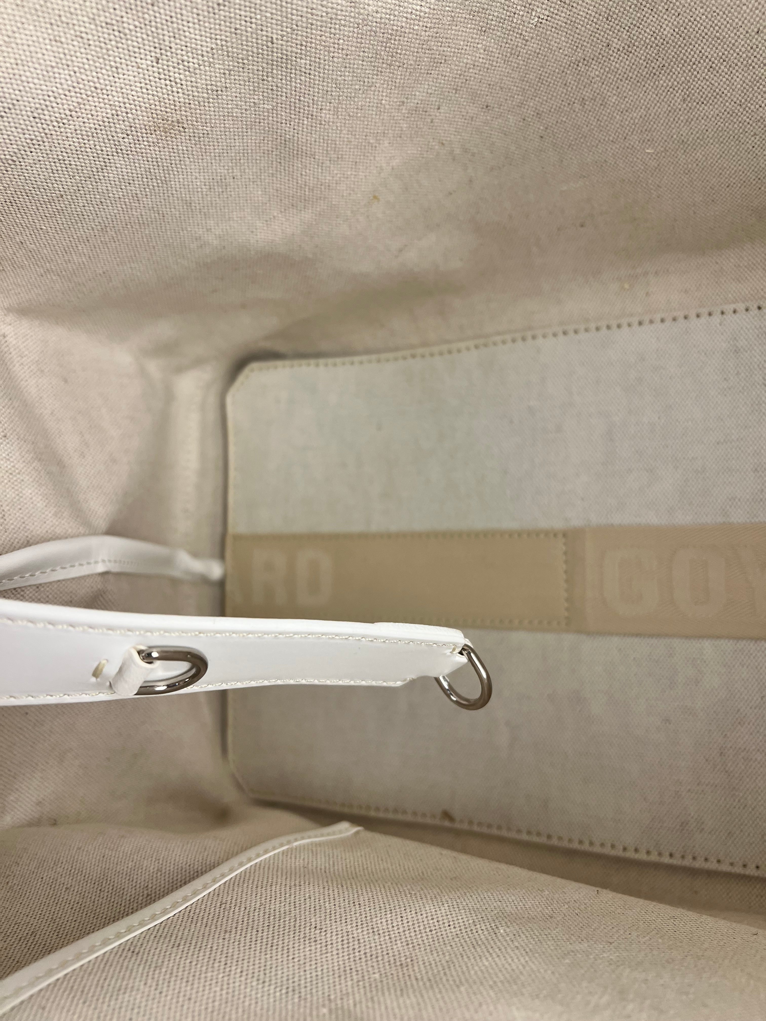 Goyard Bellechasse Goyardine MM White