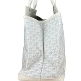 Goyard Bellechasse Goyardine MM White