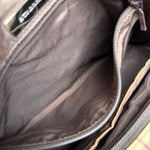 Burberry Nova Check Canvas Vintage Shoulder Bag