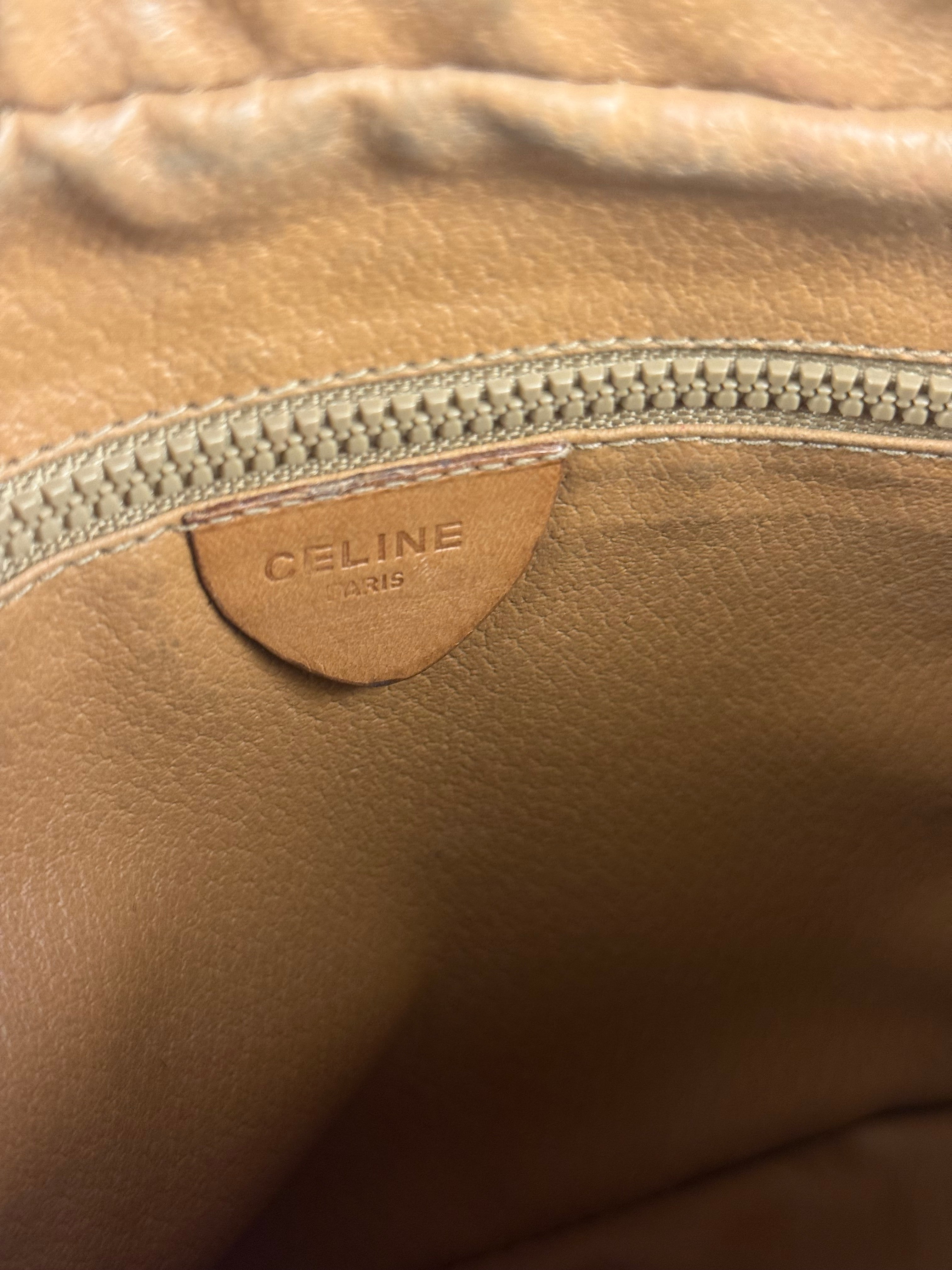 Celine Vintage Macadam Crossbody Bag