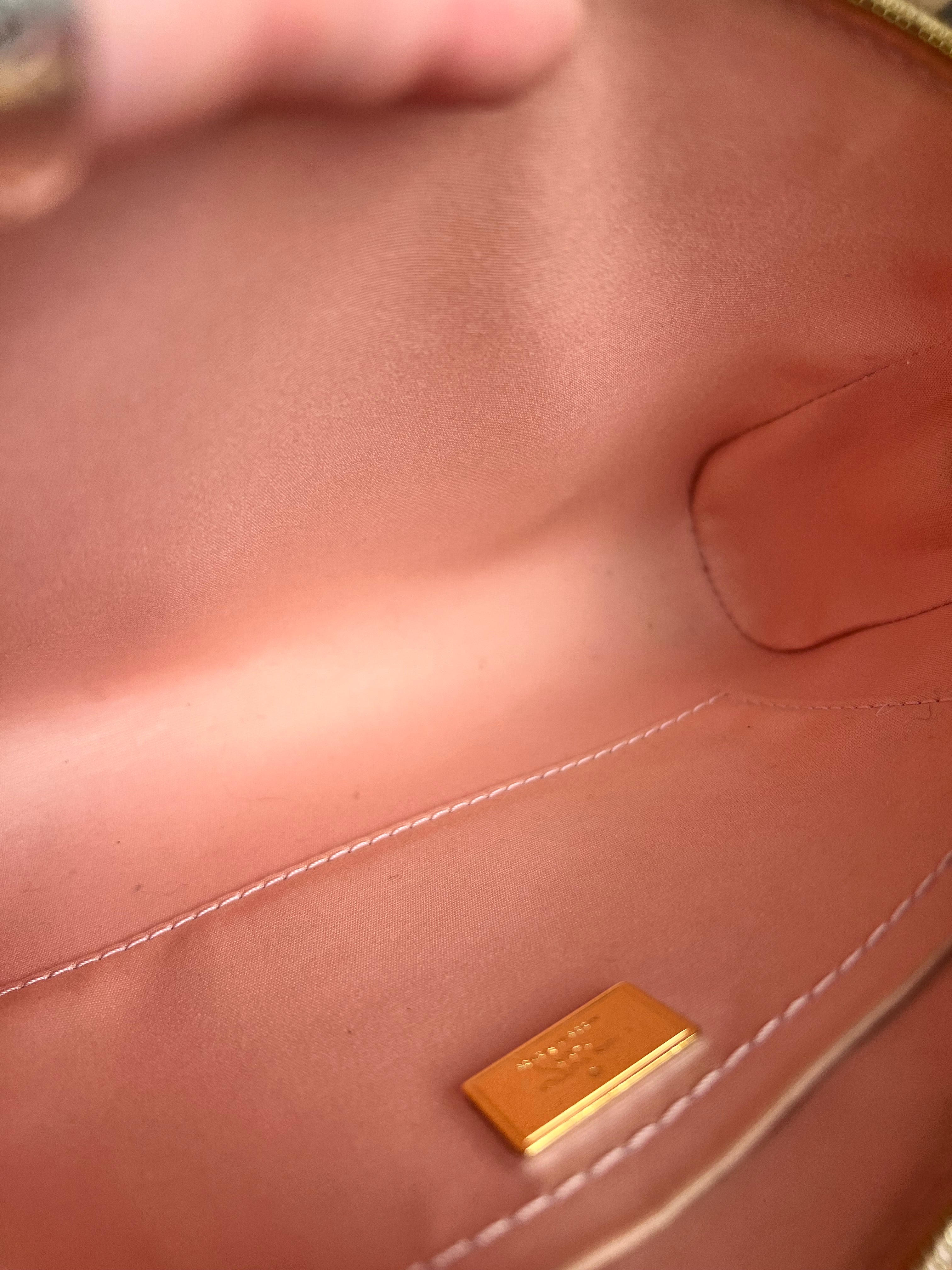 Louis Vuitton Vernis Santa Monica Chain Clutch