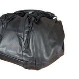 Prada Nappa Leather Ruffle Hobo Shoulder Bag