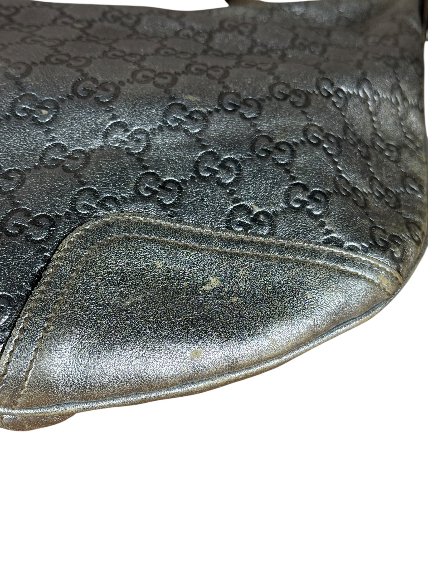 Gucci Metallic GG Princy Hobo