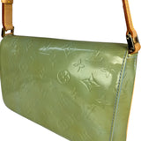 Louis Vuitton Monogram Vernis Green Thompson Shoulder Bag