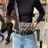 Fendi Joshua Vides Mini Baguette/Belt Bag