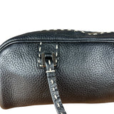 Fendi Vintage Leather Selleria Stitch Handbag