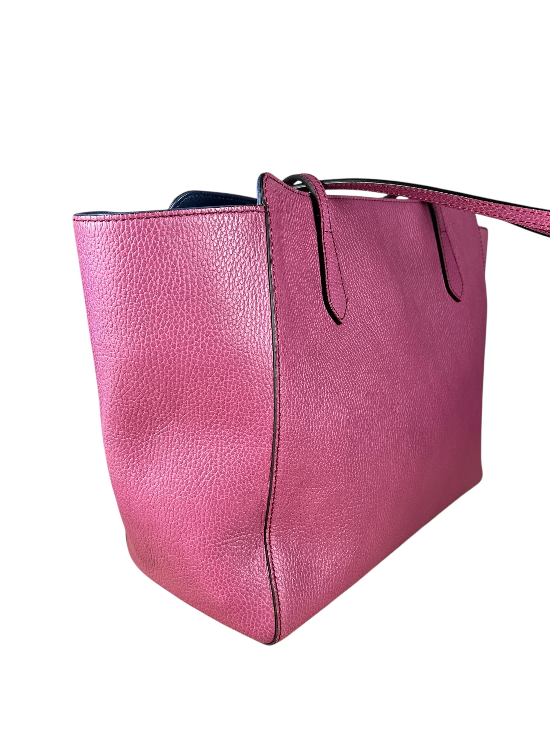 Gucci Large Purple Swing Tote