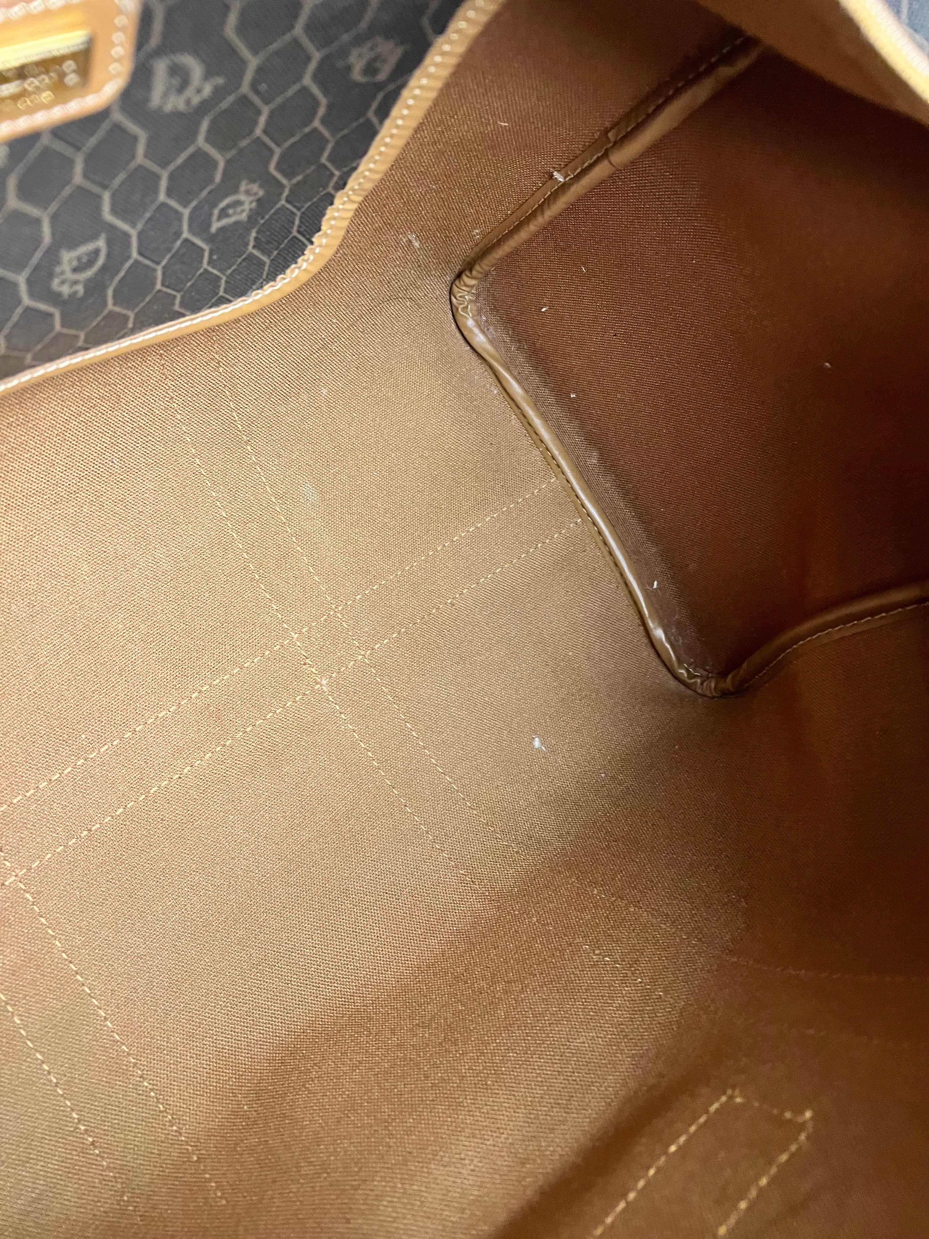 Dior Honeycomb Boston Bag Black