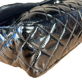 Chanel Black Patent Leather Classic Flap Bag ('08-'09)