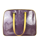 Louis Vuitton Vernis Purple Sutton Handbag
