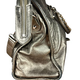 Balenciaga Gold Metallic M Le City Bag