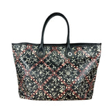 Chanel Optic Coco Chainlink Print Shoulder Tote