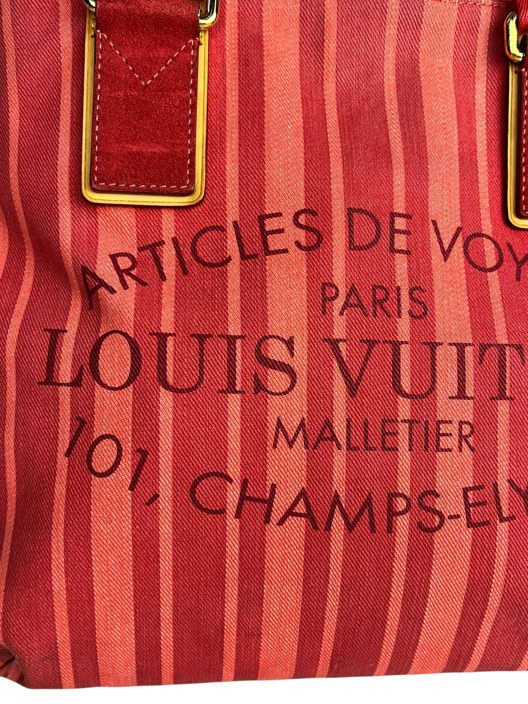 Louis Vuitton Articles de Voyage Cabas Tote