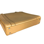 Dior Brown Leather Shoulder Tote