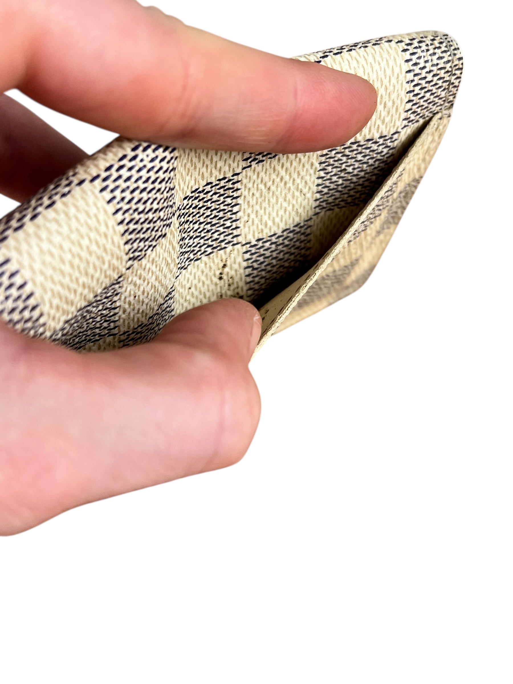 Louis Vuitton Damier Azur Flap Cardholder
