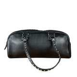 Fendi Vintage Leather Selleria Stitch Handbag