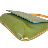 Louis Vuitton Monogram Vernis Green Thompson Shoulder Bag