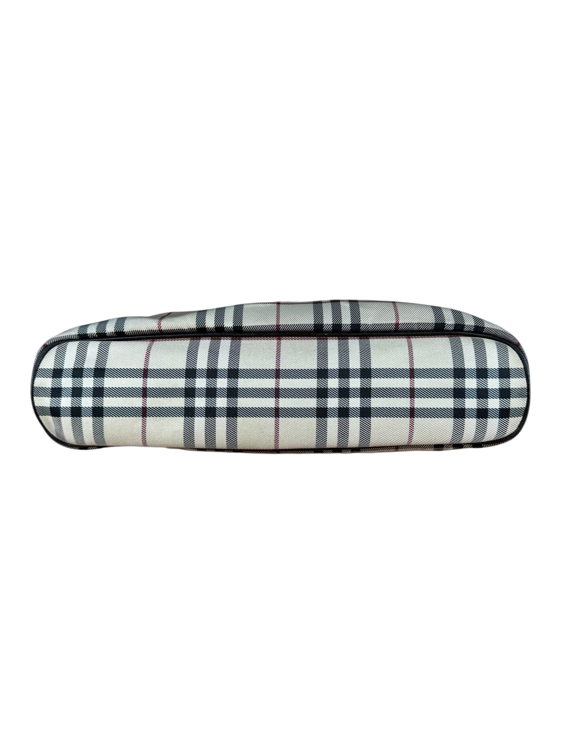 Burberry Nova Check Canvas Tote Bag