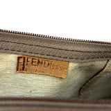 Fendi Vintage Zucchino PVC Boston Bag