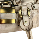 Chloe Vintage Mini Chloe Paddington Bag Beige