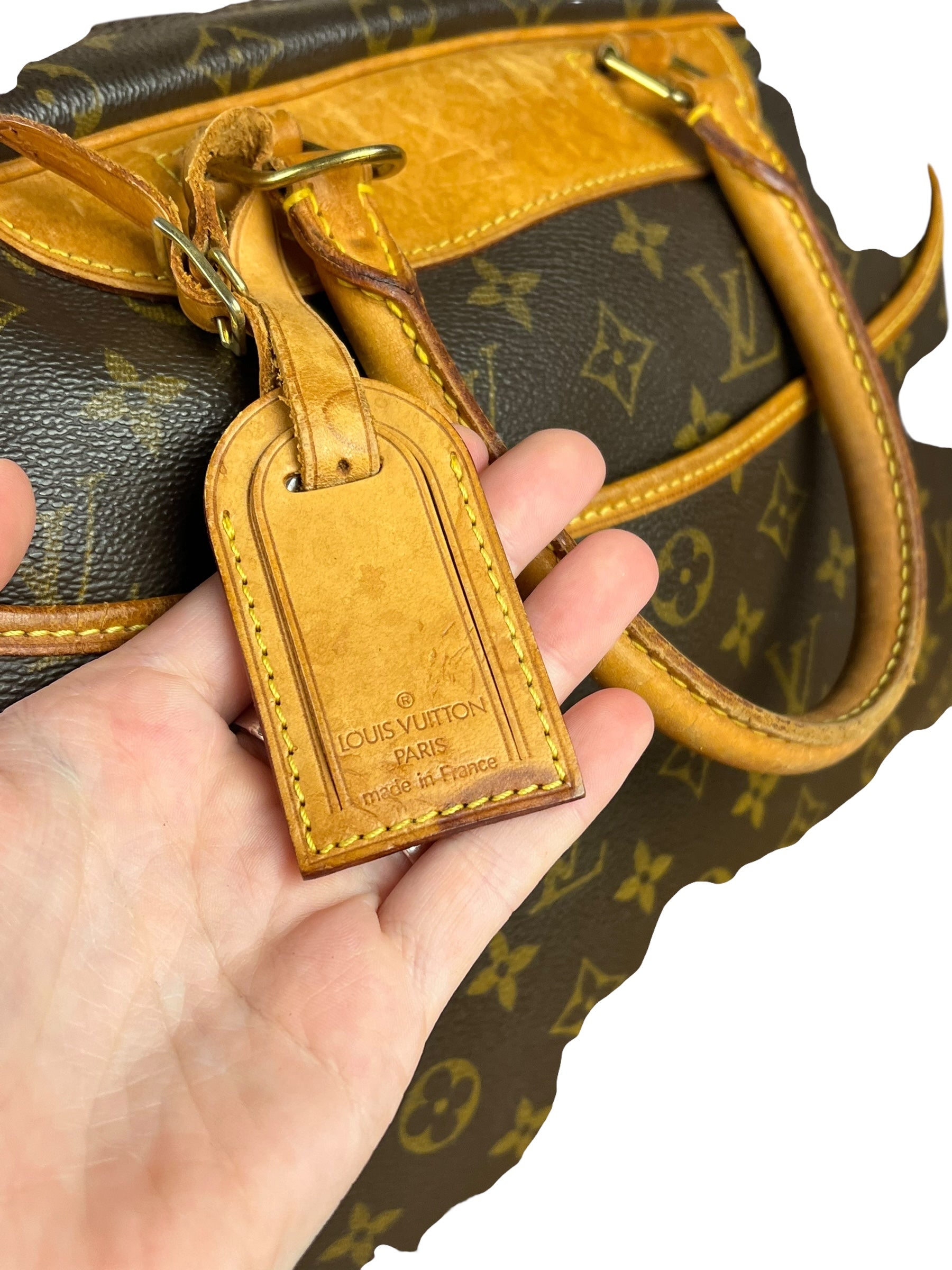 Louis Vuitton Vintage Monogram Deauville Handbag