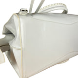 Balenciaga Grained White Neo Classic City Bag