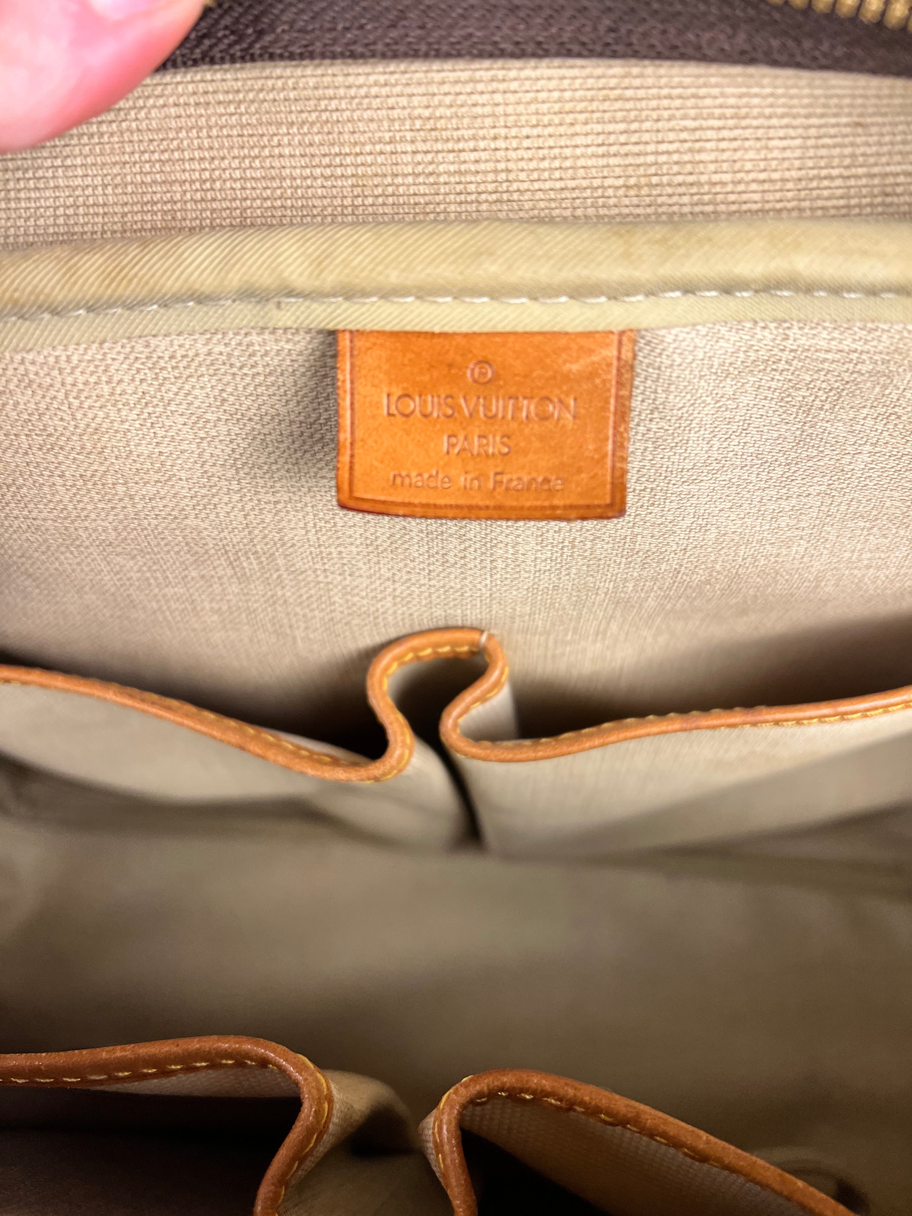 Louis Vuitton Vintage Monogram Deauville Handbag