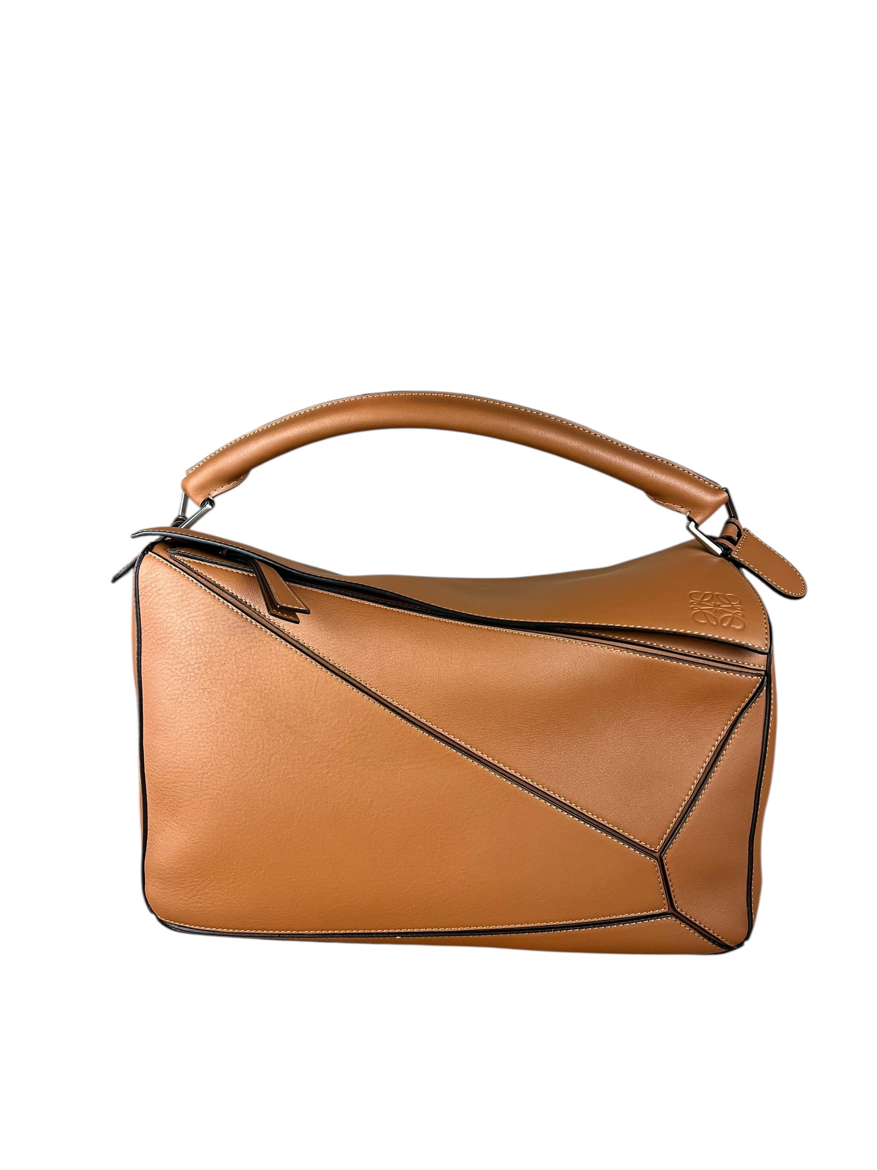 Loewe Puzzle Bag Large Brown