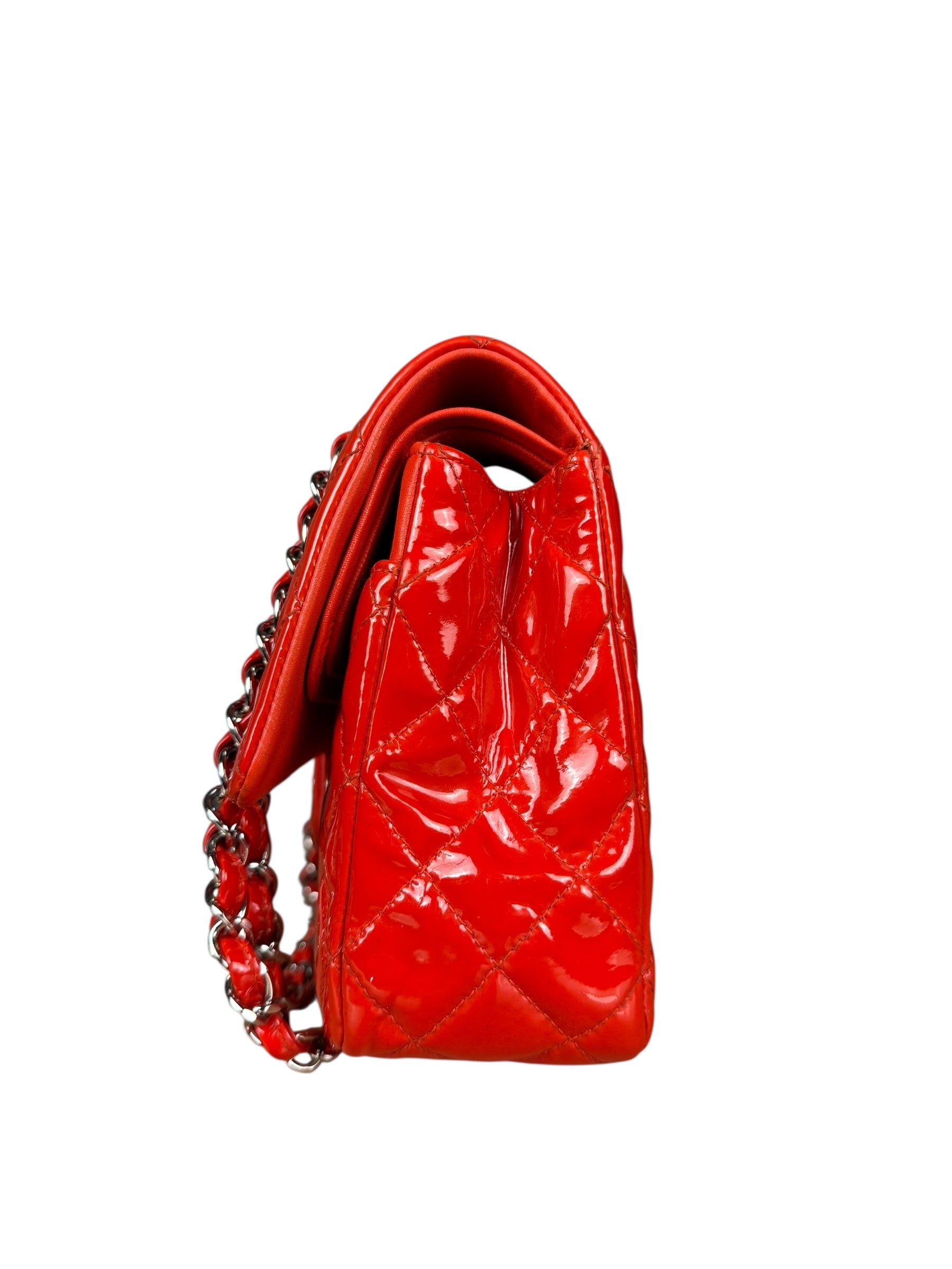 Chanel Classic Red Medium Double Flap Bag