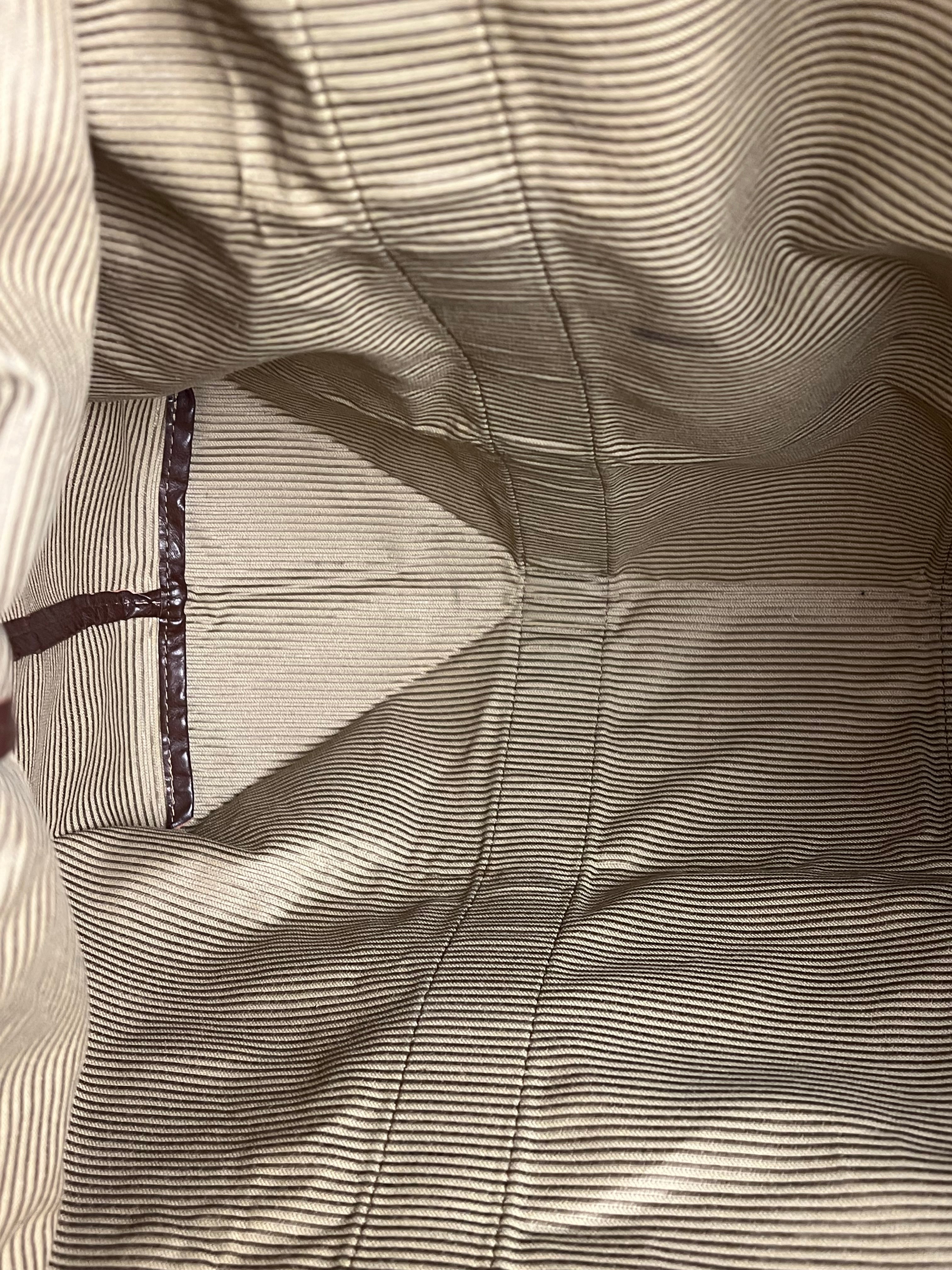 Yves Saint Laurent Vintage Duffle Bag Beige