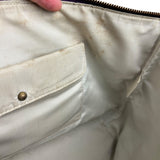 Loewe Vintage Purple Anagram Shoulder Tote