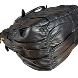 Prada Nappa Leather Ruffle Hobo Shoulder Bag