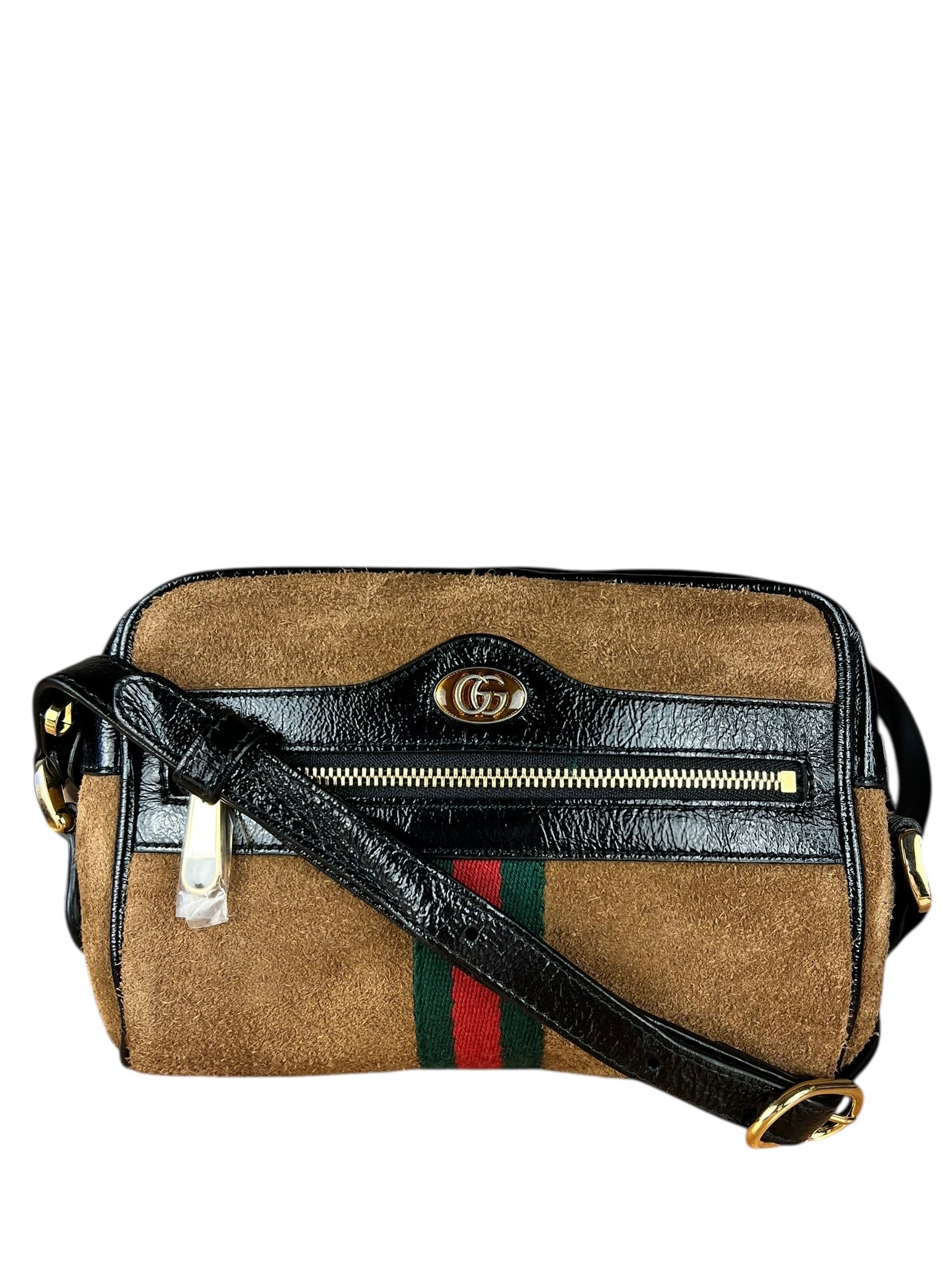 Gucci Suede Ophidia Crossbody Bag