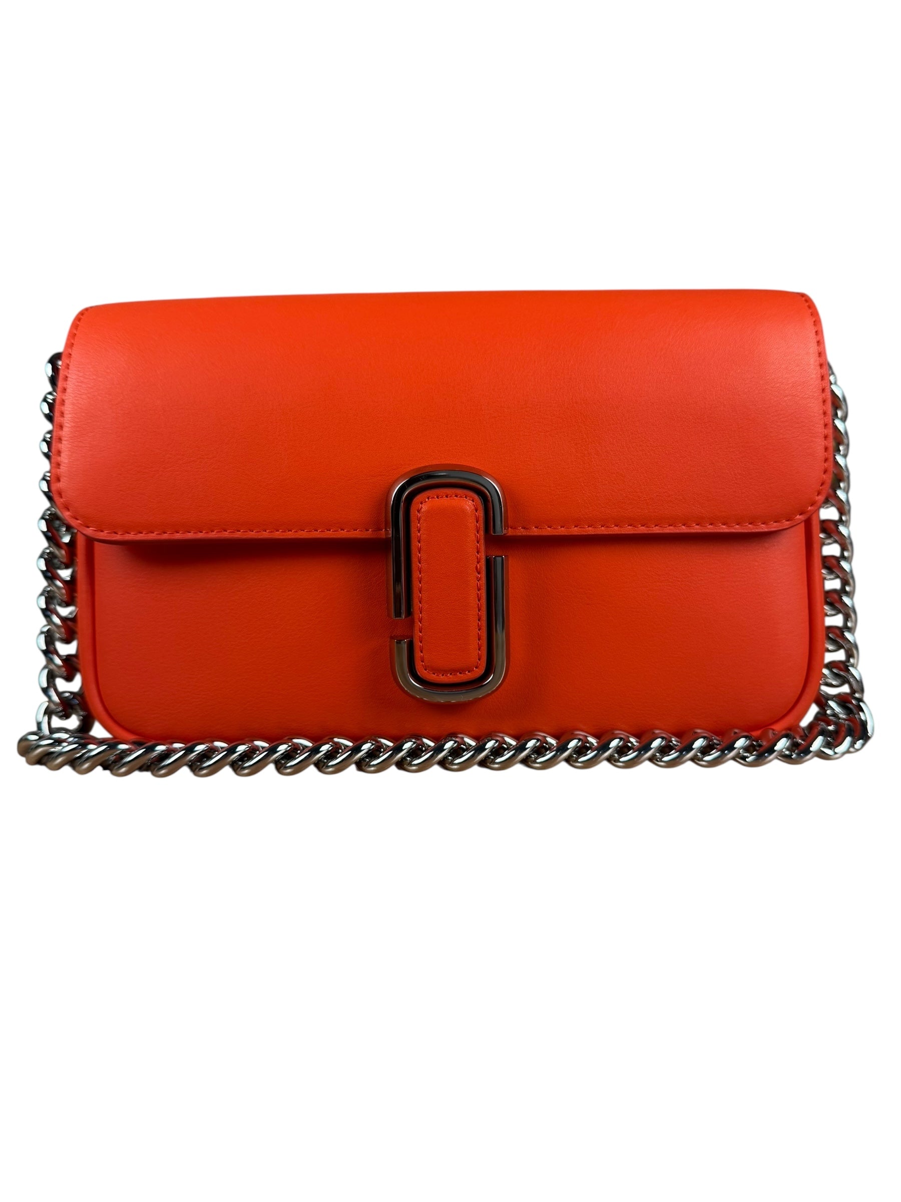 Marc Jacobs The J Electric Orange Crossbody Bag