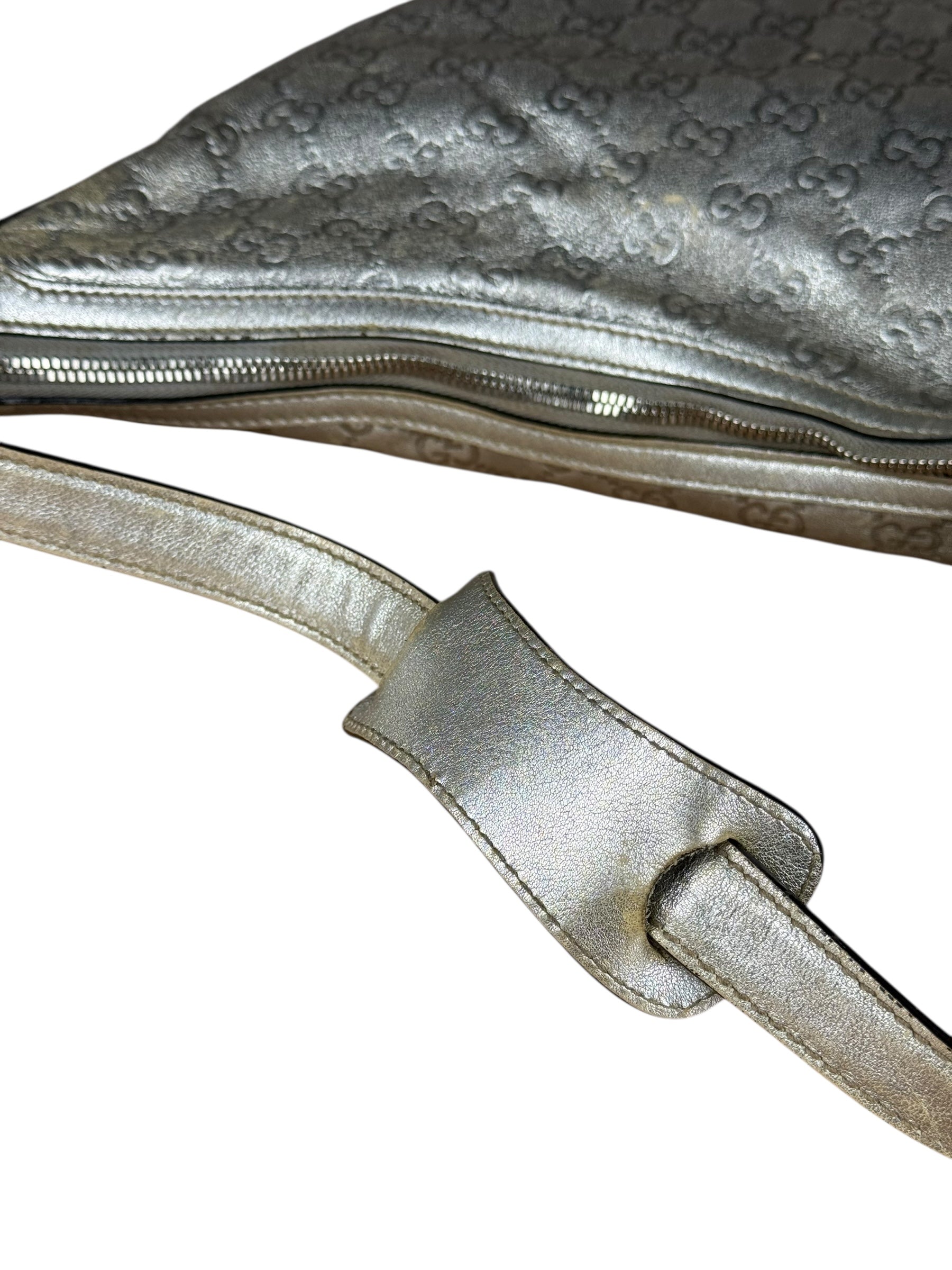 Gucci Metallic GG Princy Hobo