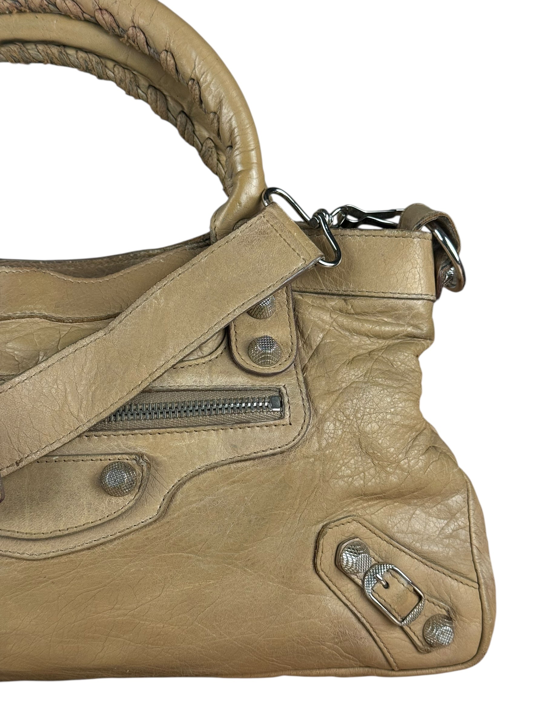 Balenciaga Small Brown Le City Bag