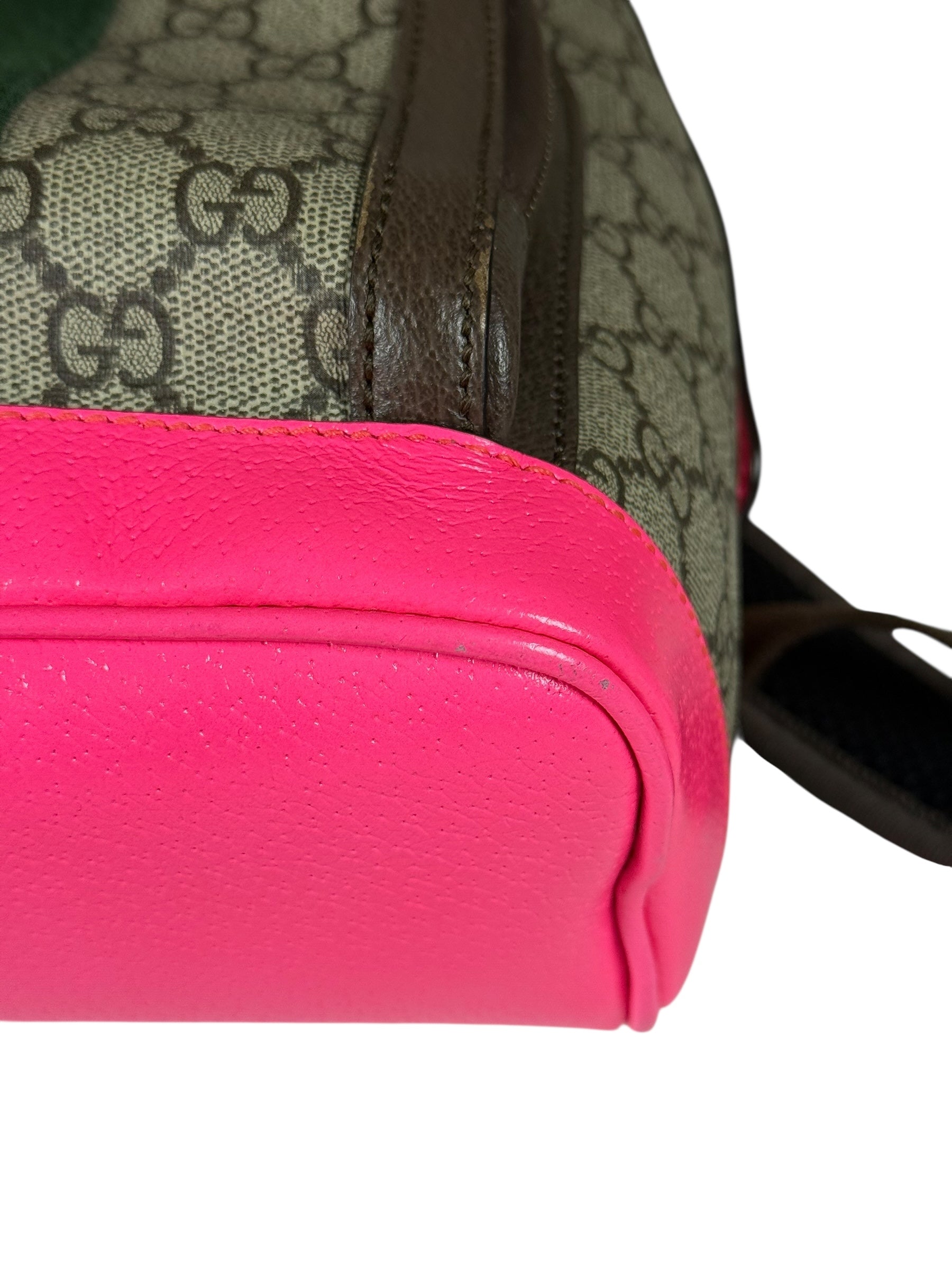 Gucci GG Ophidia Pink Backpack