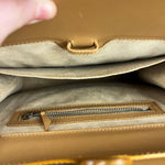 Dior Brown Leather Shoulder Tote