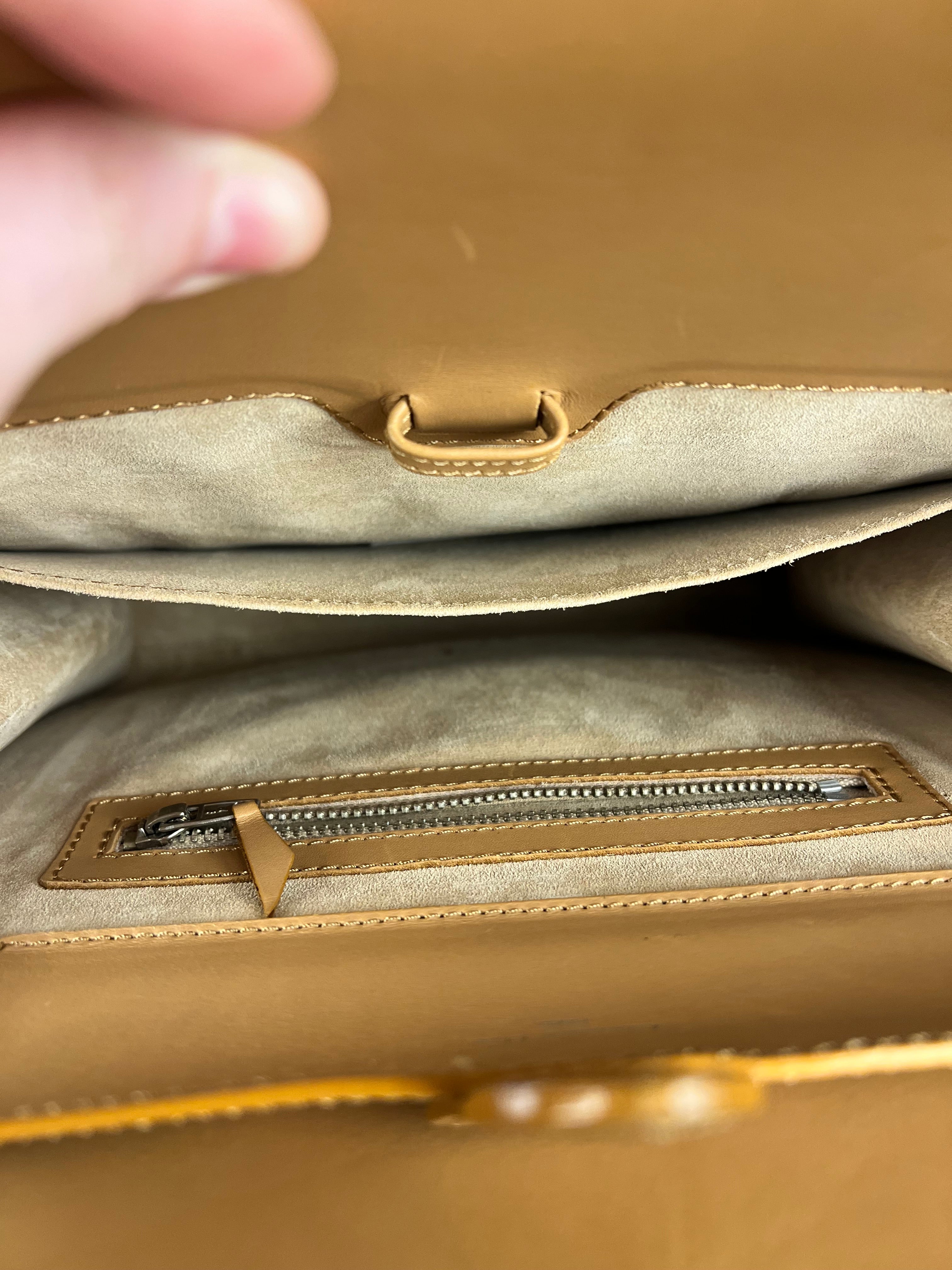 Dior Brown Leather Shoulder Tote
