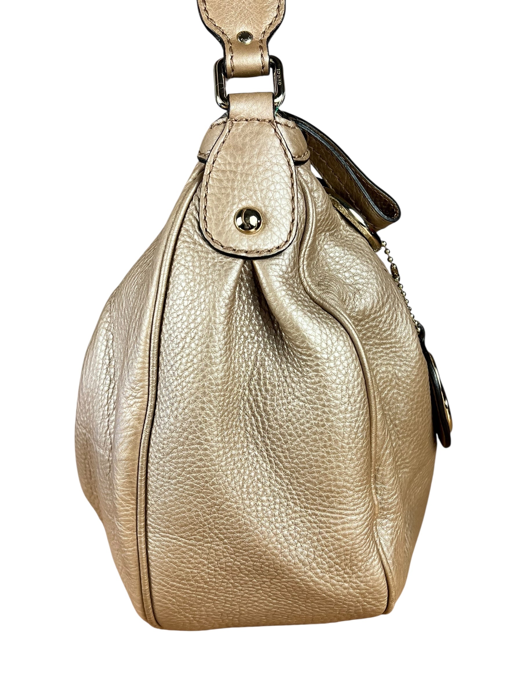 Gucci Metallic Leather Shoulder Bag