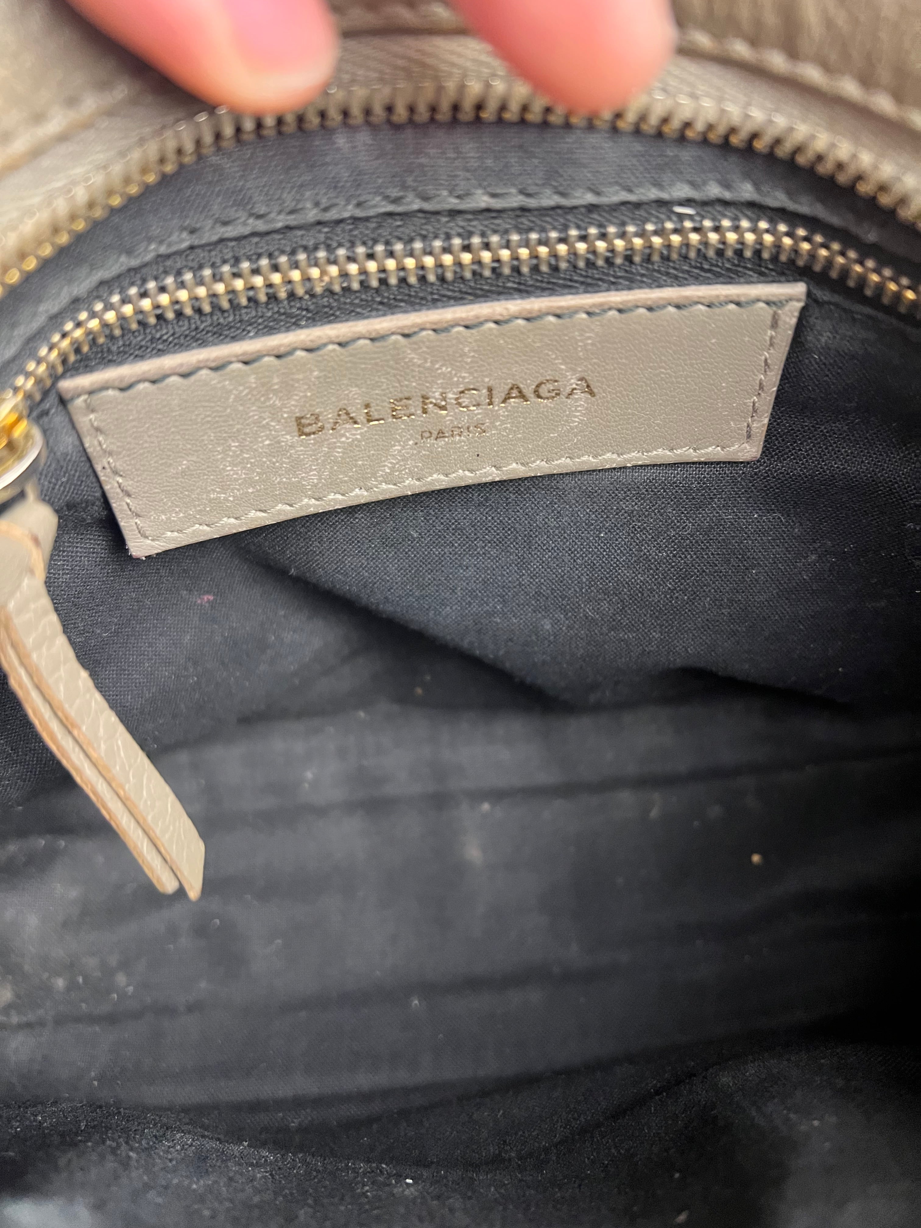 Balenciaga Mini Classic City Bag Grey