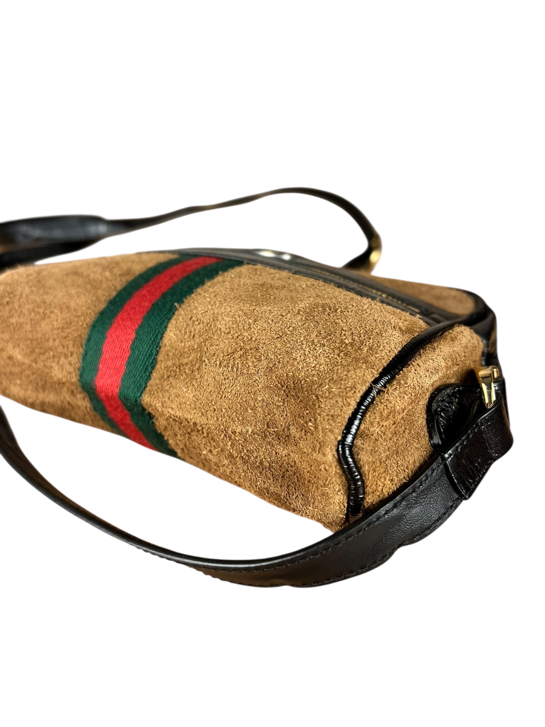 Gucci Suede Ophidia Crossbody Bag