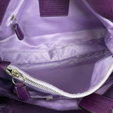 Coach Vintage Purple Leather Hobo Shoulder Bag
